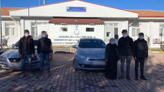 Gaziantep’te 5 düzensiz göçmen yakalandı