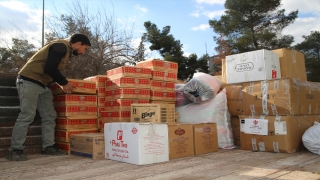 Şanlıurfa’dan Suriye’ye 2 tır insani yardım gönderildi