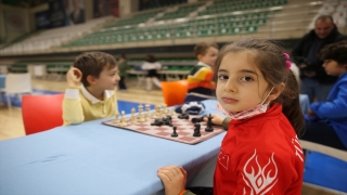 Mardin’de 500’ün üzerinde sporcunun katılımıyla satranç turnuvası düzenlendi