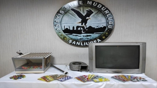 Şanlıurfa’da kumar oynayan 36 kişiye 65 bin 484 lira ceza