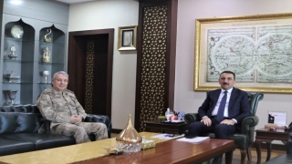 Van Jandarma Asayiş Kolordu Komutanı Kurtoğlu’ndan Vali Hacıbektaşoğlu’na ziyaret