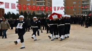 Şehit polis Bozkurt Gaziantep’te toprağa verildi