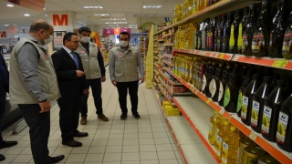 Nizip’te marketlerde fahiş fiyat ve stokçuluk denetimi yapıldı