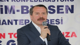 MemurSen Genel Başkanı Yalçın, Gaziantep’te İl Divan Toplantısına katıldı