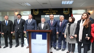 Hazine ve Maliye Bakanı Nebati, Şanlıurfa’da ziyaretlerde bulundu