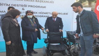 Mardin’de 242 kişiye tıbbi malzeme desteği verildi 