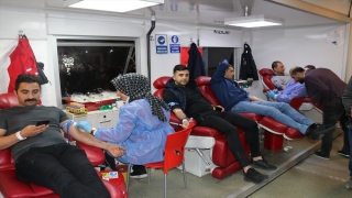 Batman Belediyesinden kan bağış kampanyasına destek