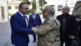 Jandarma Genel Komutan Yardımcısı Korgeneral Koç, Kilis Valisi Soytürk’ü ziyaret etti