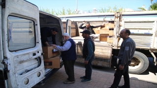 Şanlıurfa’dan Suriye’deki ihtiyaç sahiplerine 400 gıda kolisi gönderildi