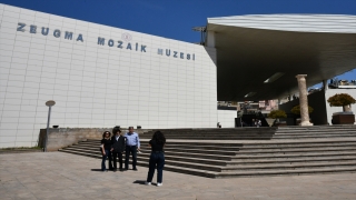 Zeugma Mozaik Müzesi’nde ”bahar” bereketi