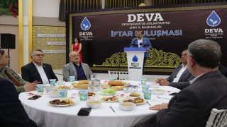 Siirt DEVA Partisinden iftar programı