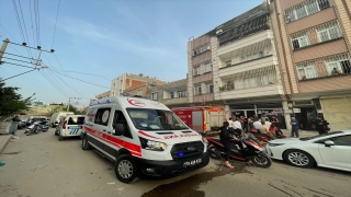 Kilis’te klima motorunun patlaması sonucu çıkan yangın hasara yol açtı 