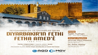 Diyarbakır’ın fethinin 1383. yıl dönümü dolayısıyla çeşitli etkinlikler düzenlenecek