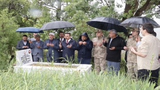 Siirt’te şehit güvenlik korucusu Mehmet Sıddık Artun için anma töreni 