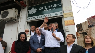 Gelecek Partisi Genel Başkanı Davutoğlu, Adıyaman’da temaslarda bulundu