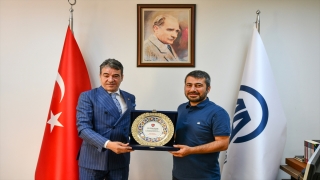 Türkiye Hokey Federasyonu Başkanı Karakan’dan AA’ya ziyaret