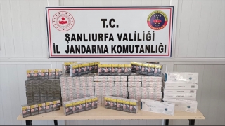 Şanlıurfa’da 680 paket gümrük kaçağı sigara ele geçirildi