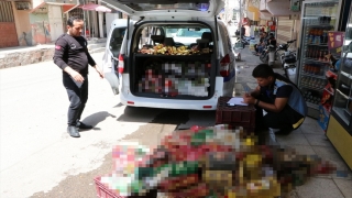 Şanlıurfa’da son kullanma tarihi geçmiş 59 bin gıda ürünü imha edildi