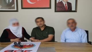 İkna edilen terörist Batman’da ailesiyle buluşturuldu