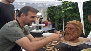 ”Batman Sanat Günleri” etkinliğinde öğretmenlerin eserleri sergilendi 