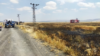 Gaziantep’te 9 dönümde ekili buğday yandı