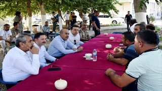 Mardin Valisi Demirtaş, Nusaybin ilçesinde incelemelerde bulundu