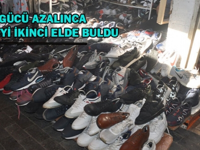 Urfa’nın tercihi ayakkabıda ikinci el