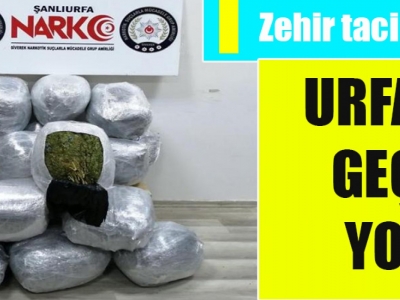 Urfa polisi zehir tacirlerine “dur” dedi (VİDEOLU)