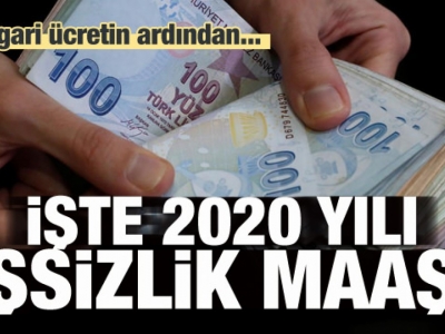 İşsizlik maaşı 2020'de ne kadar olacak?