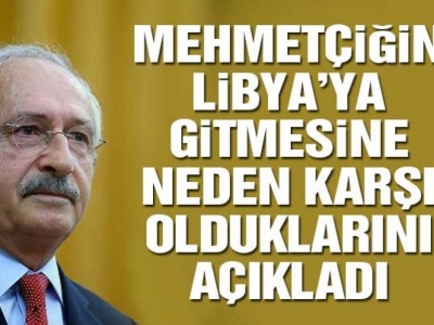 "Askerimizin kanının Libya’nın çöllerinde dökülmesine karşıyız"