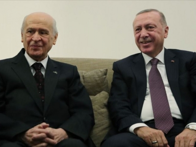 Cumhurbaşkanı Erdoğan ile Bahçeli görüştü