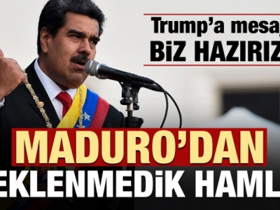 Maduro'dan beklenmedik hamle!