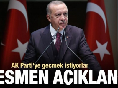 AK Parti'ye geçmek istiyorlar