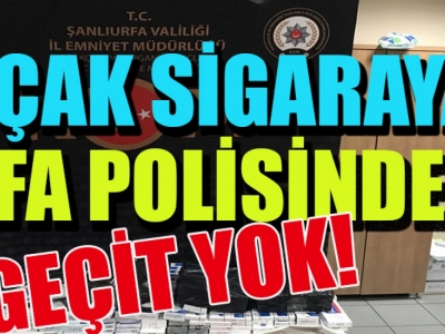 Kentte sigara ve tütün kaçakçılığına geçit yok!