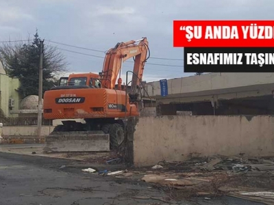Oto Galericiler’de yıkım sürüyor