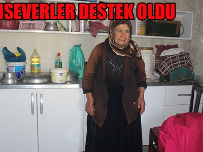 Yeni evlerine kavuştular