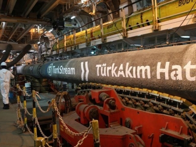 TürkAkım'dan ilk 1 milyar metreküp gaz sevk edildi