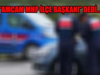 Jandarmayı tehdit etti!