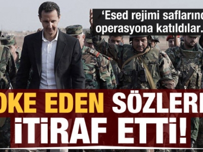 Rejim saflarına katılıyorlar