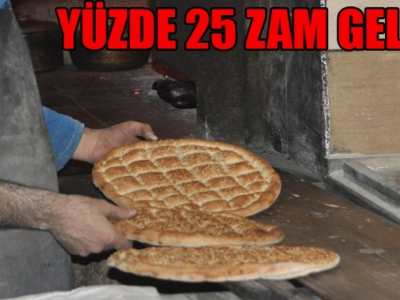 Urfa’da ekmeğe zam geldi