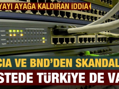 ABD ve Alman istihbaratı 120'den fazla ülkeyi dinlemiş
