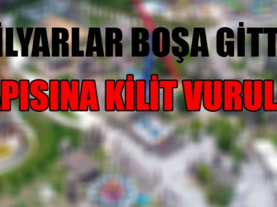Urfalı başkanın projesi çöpe gitti!