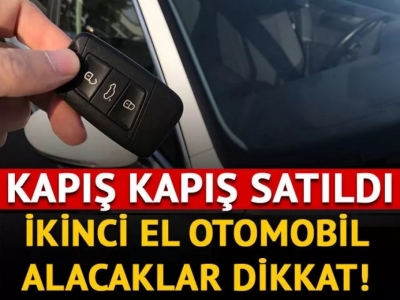 İşte en çok satan ikinci el otomobiller