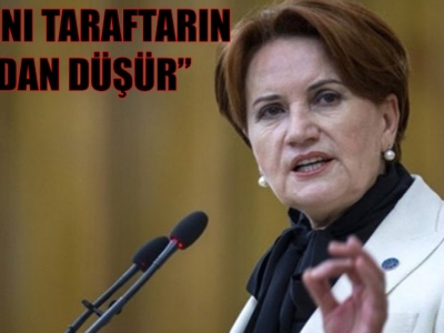 Akşener, Albayrak için Cumhurbaşkanı'na yüklendi