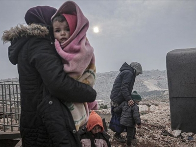 148 bin sivil daha Türkiye sınırı yakınlarına göç etti