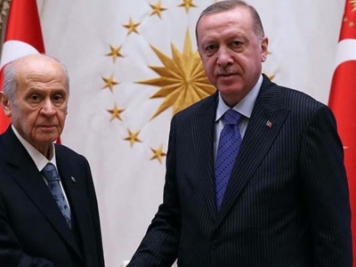 Erdoğan ile Bahçeli görüştü