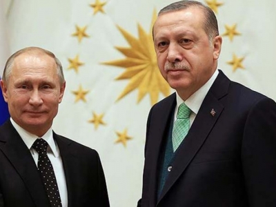 Cumhurbaşkanı Erdoğan ve Putin görüştü