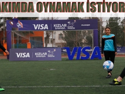 Urfalı kızlar futbol hayalini gerçekleştiriyor