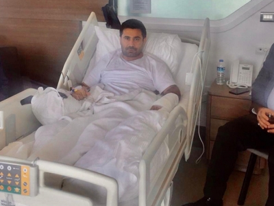 Eyyüpoğlu ve Özcan’dan geçmiş olsun ziyareti