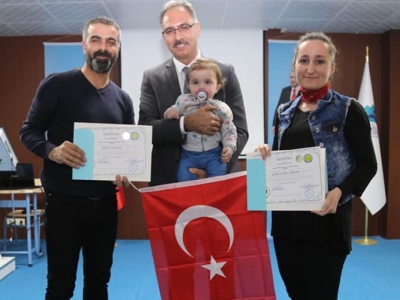 Öğretmenlere hızlı okuma sertifikası verildi